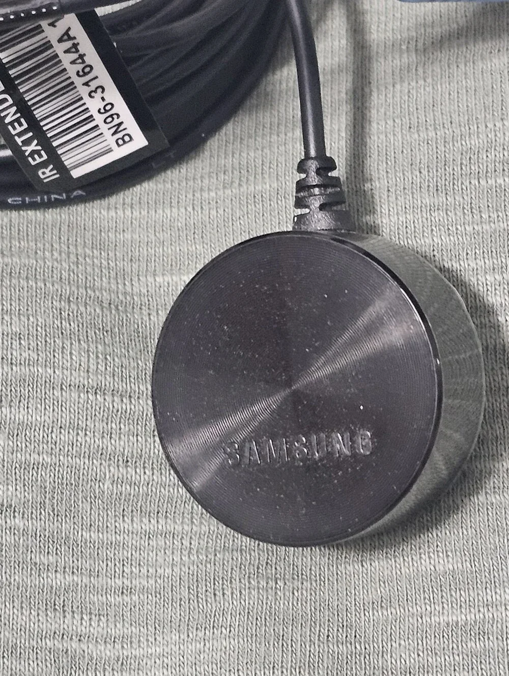 Samsung IR Extender with Black Receiver and Light Blue 3.5mm Plug New
